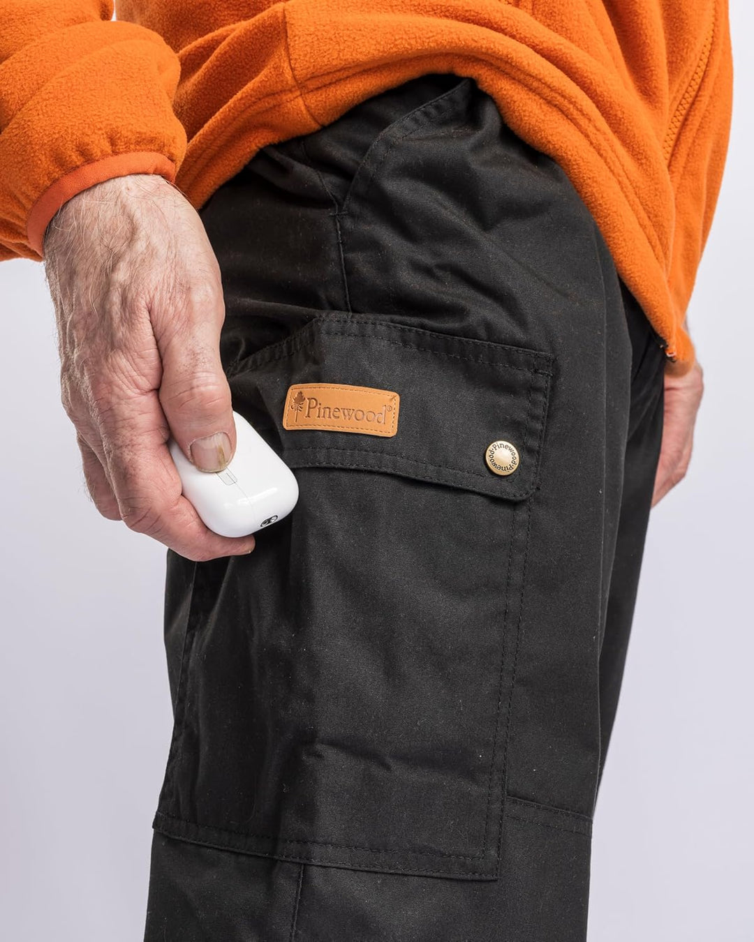 Pinewood Herren Finnveden Winter Hose - Warm & weich gefütterte Wanderhose für Männer mit praktische