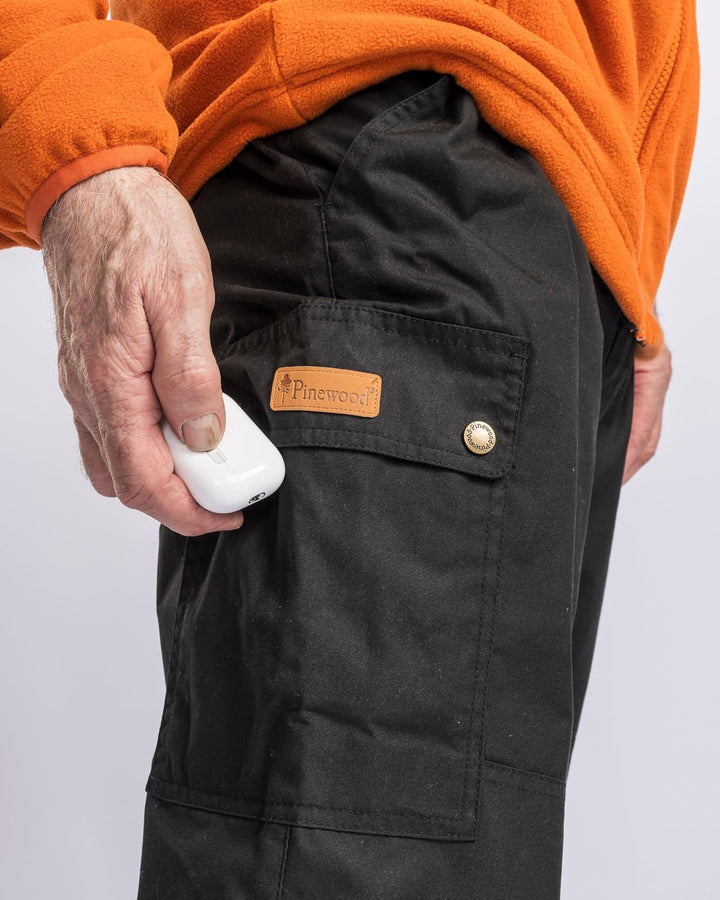 Pinewood Herren Finnveden Winter Hose - Warm &amp; weich gefütterte Wanderhose für Männer mit praktische