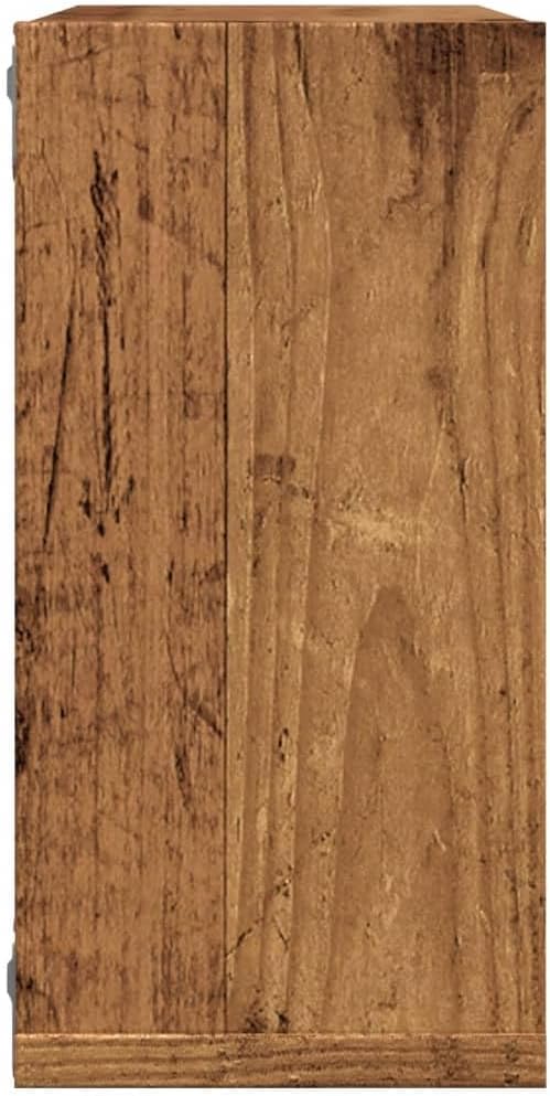 vidaXL Wandregal 2 STK., Würfelregal mit Stauraum Wandmontage, Hängeregal Schweberegal für Wohnzimme
