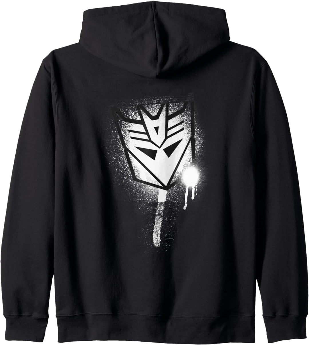 Transformers Logo Decepticon-Schablone Kapuzenjacke