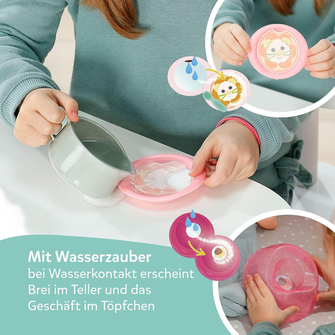 BABY Born Emma Click &amp; Play, Babypuppe mit 10 Funktionen und 8 Accessoires, für Kinder ab 3 Jahren,