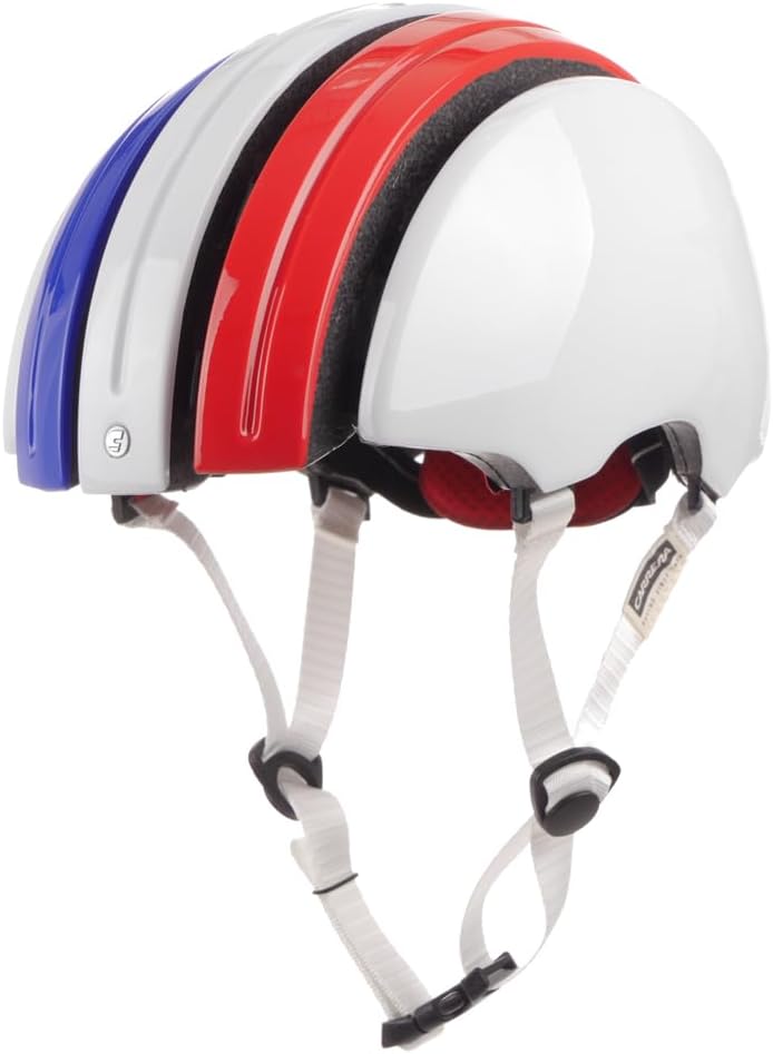 Carrera Radsport - Helm Foldab GTE 55-58 cm French Flag, 55-58 cm French Flag