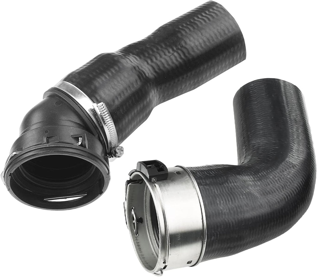 2x Ladeluftschlauch Turboschlauch für 5er E60 E61 530d 3.0L 2002-2010 11617799400