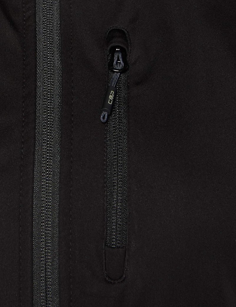 CMP Damen Gilet Softshell Waterproof Weste 36 Schwarz, 36 Schwarz