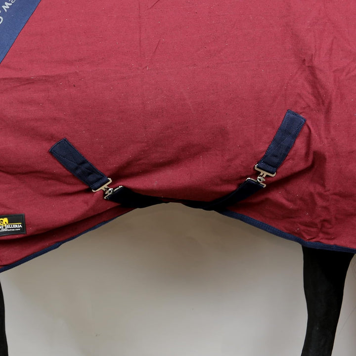 Horses, Pferdedecke für Pferdebox in Cotton Maddy 2 Modell, leicht und atmungsaktiv für Frühling und