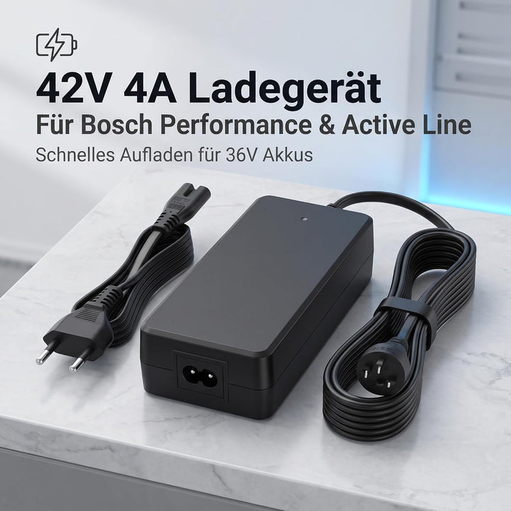 42V 4A Elektrowerkzeugladegerät für Bosch Performance und Active Line 36V4A