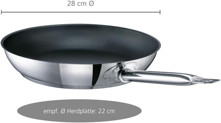 Schulte-Ufer GastroSUS Bratpfanne Industar mit DIAMAS Pro Beschichtung, Testsieger Stiftung Warentes