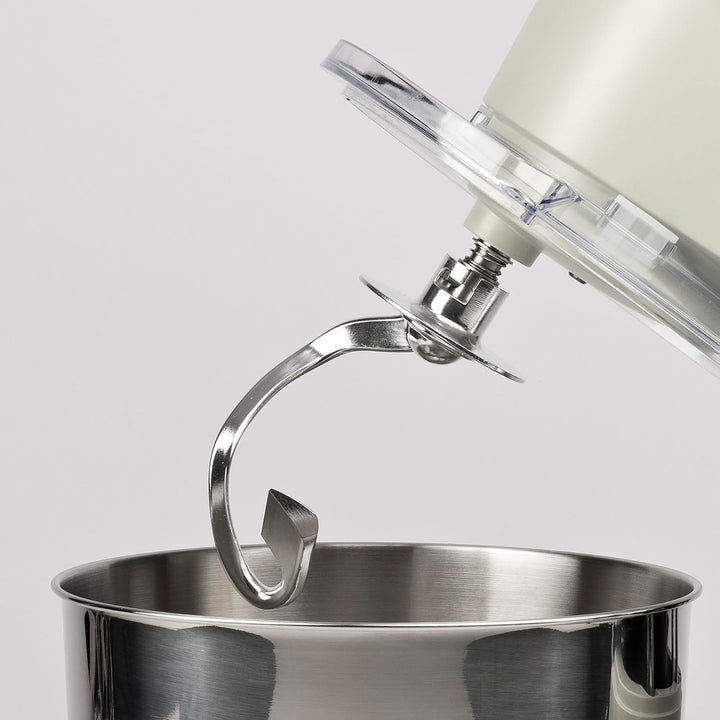 Girmi IM47 Knetmaschine, 1500 W Max, 6 Liter, Fassungsvermögen 6 Liter, Teig bis 2,4 kg, Pulse, 10 G
