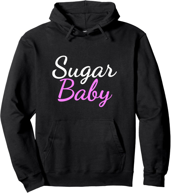 T-Shirt mit Aufschrift "Sugar Baby". Pullover Hoodie