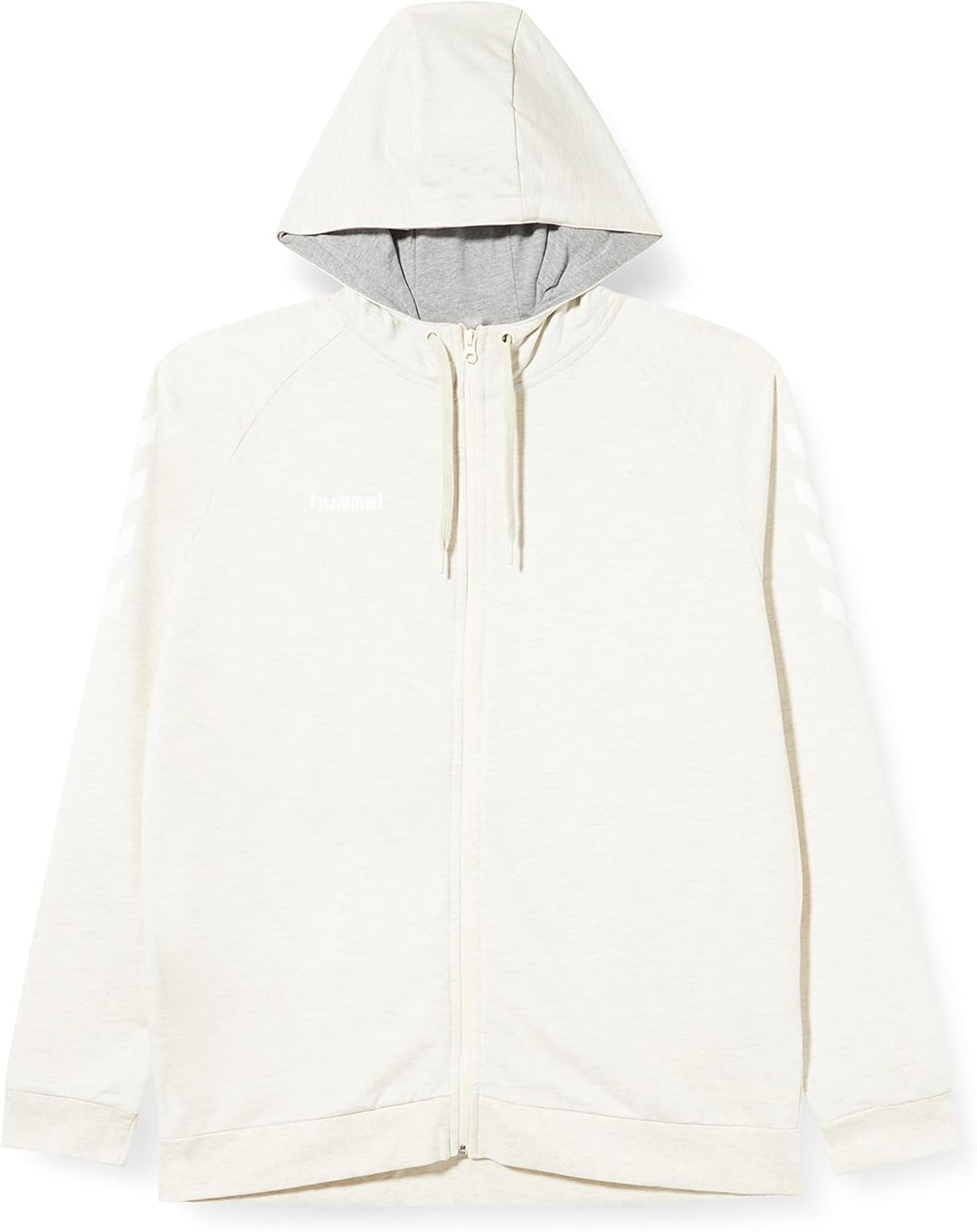 hummel Reissverschluss Jacke Hmlgo Lebensstil Kinder 116 Weiss, 116 Wei&#xDF;