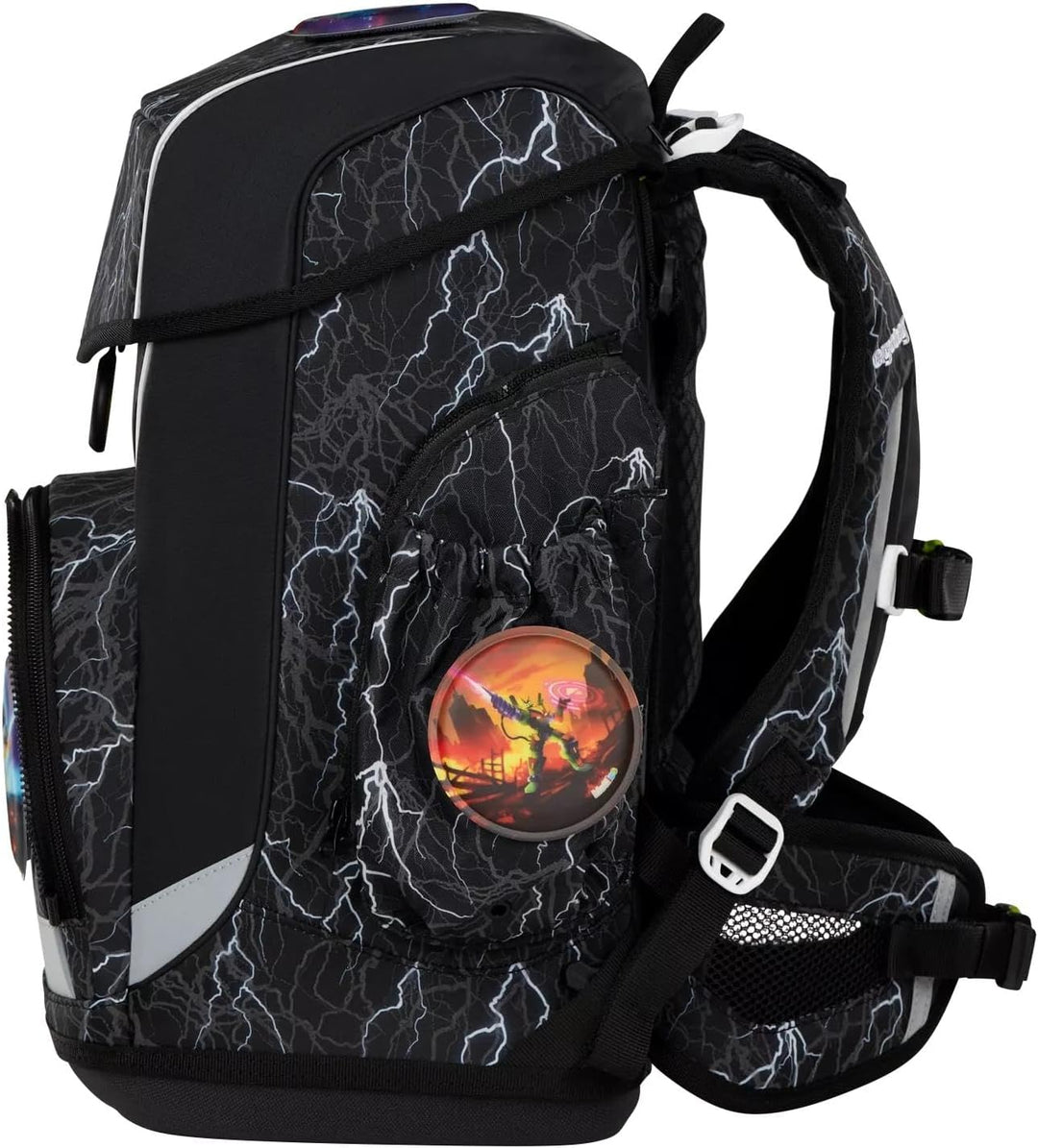 ergobag cubo Light Set ergonomischer Schulanzen, extra leicht, Set 6-teilig, 780 g Einheitsgrösse Su