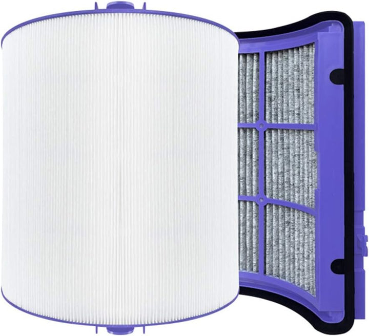 REYEE Pure Cool Luftreiniger, Glas, HEPA-Filter, Aktivkohlefilter für Dyson HP06 TP06 PH02