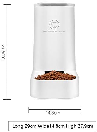 Automatischer Brunnenfutter- / Wasserspender-3.75Lx 2-teilig- Hunde- / Katzenfutter- / Haustierschal