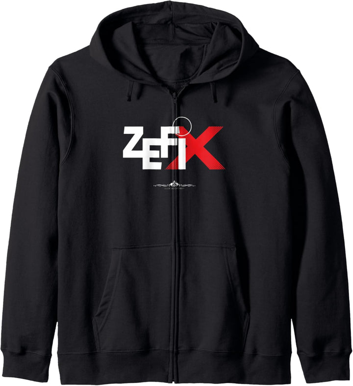 ZEFIX - Bayrisches T-Shirt Kapuzenjacke