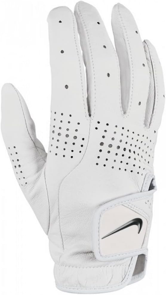 Nike Unisex – Erwachsene WMNS Tour Classic Iii Rh Gg Handschuhe Medium - Large Weiss, Medium - Large