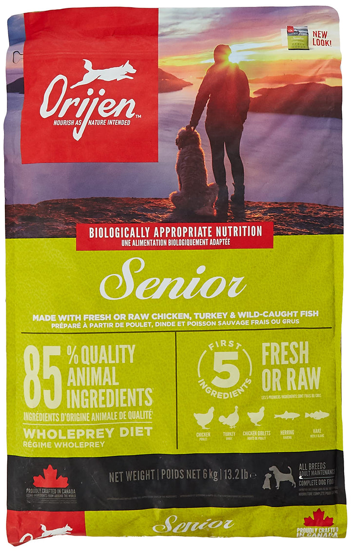 Orijen Senior Hundefutter Huhn 6 kg, Huhn 6 kg