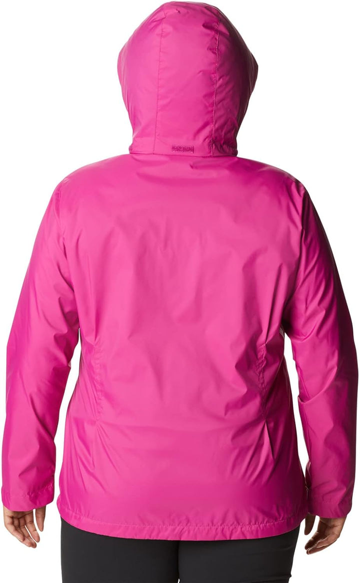 Columbia Damen Waterproof and Breathable Regenjacke S Fuchsia, S Fuchsia
