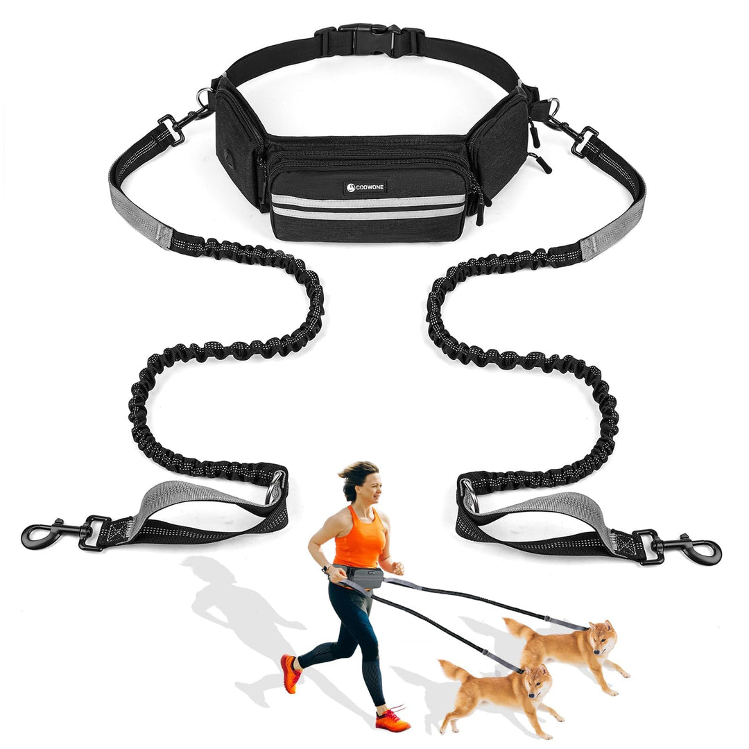 Leckerlitasche für Hunde, Bauchtasche für Hunde Zubehör-Leckerlibeutel mit Kotbeutelspender, reflekt