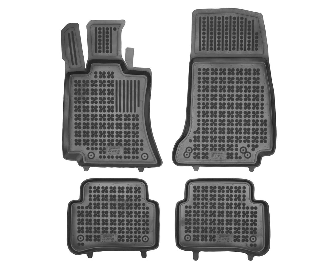 AZUGA Hohe Gummi Fussmatten mit Rand passend für Mercedes E-Klasse W214/S214 ab 8/2023 AZ10300519 Au