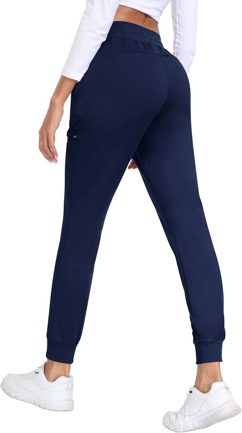 MoFiz Jogginghose Damen Thermohose Mikrofleece Sporthose Atmungsaktiv Waterproof Sweatpants mit Reis