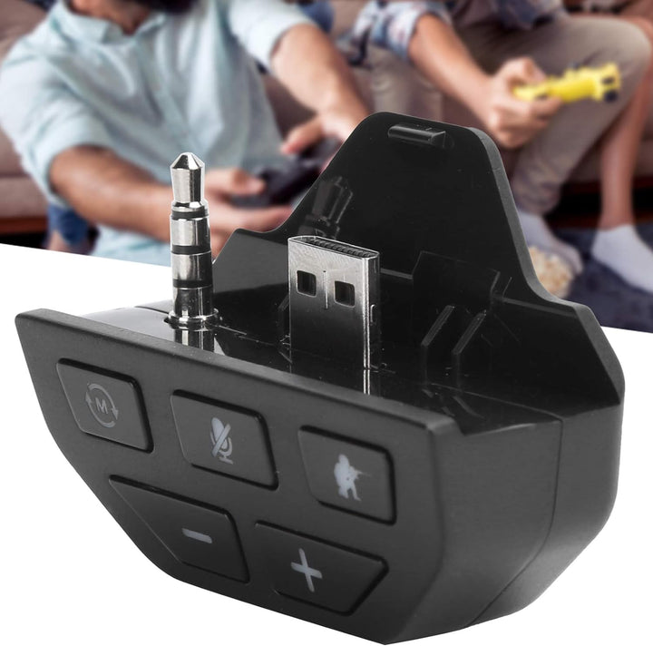 Stereo-Headset-Adapter, Game-Controller-Headset-Adapter-Controller Sound Enhancer-Audio-Adapter Kopf