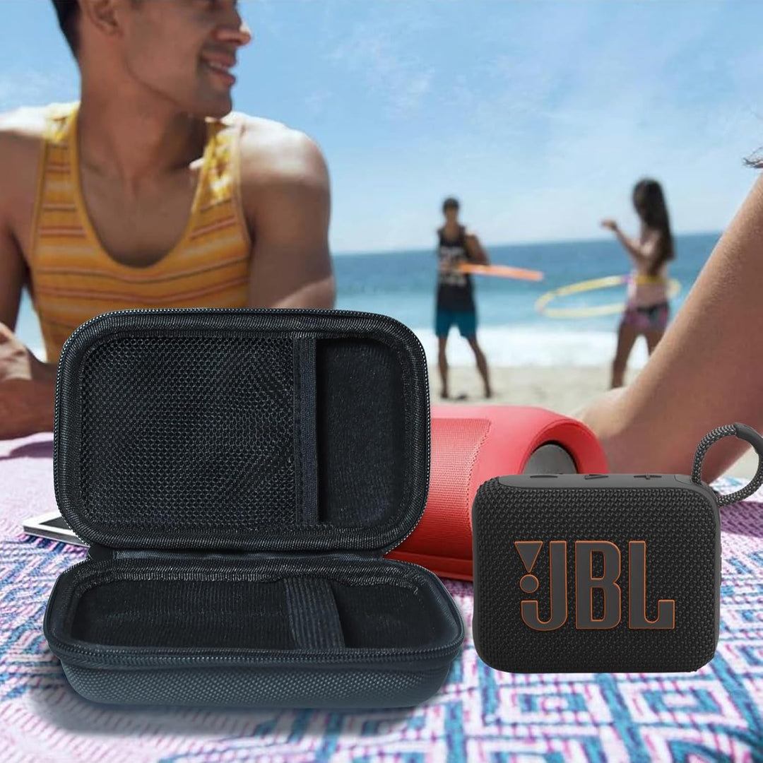 Schutztasche Hülle für JBL GO 4 / G0 3 Bluetooth-Lautsprecher, Stossfest und Wasserabweisend, Nur Ta