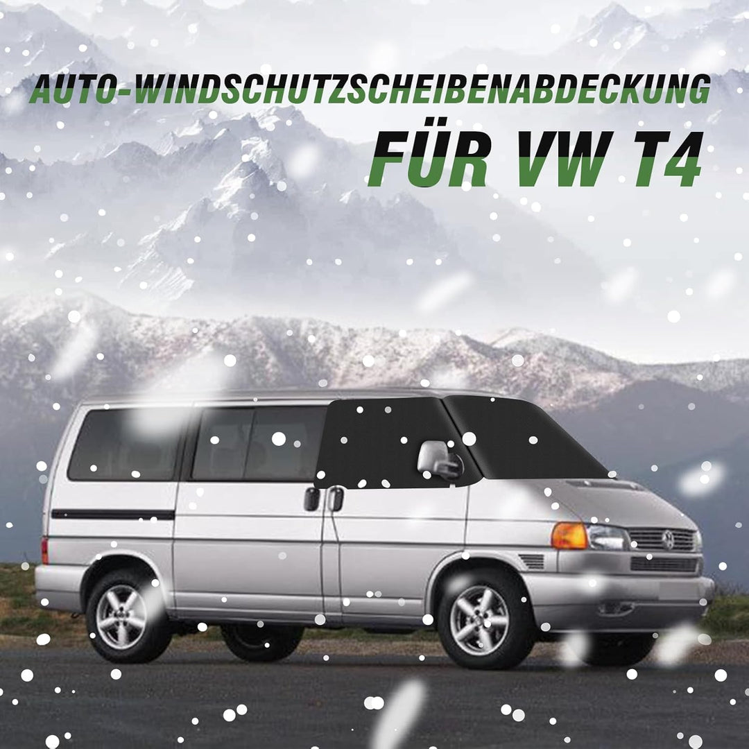 MaxEarn für VW T4 Auto Windschutzscheiben Abdeckung, 600D Wasserdicht Sonnenschutz Frontscheibe Ther