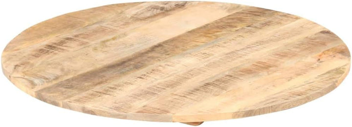 vidaXL Mangoholz Massiv Tischplatte Massivholzplatte Holzplatte Ersatztischplatte Holz Platte für Es