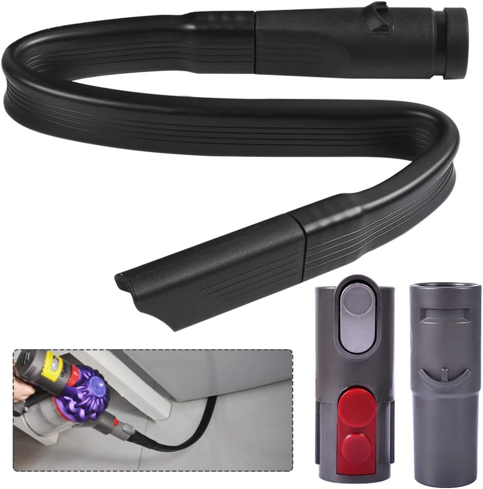 KEEPOW Flexible Fugendüse Zubehör für Dyson V15 V11 V10 V8 V7 V6 Staubsauger Düsen Ersatzteil Flachd