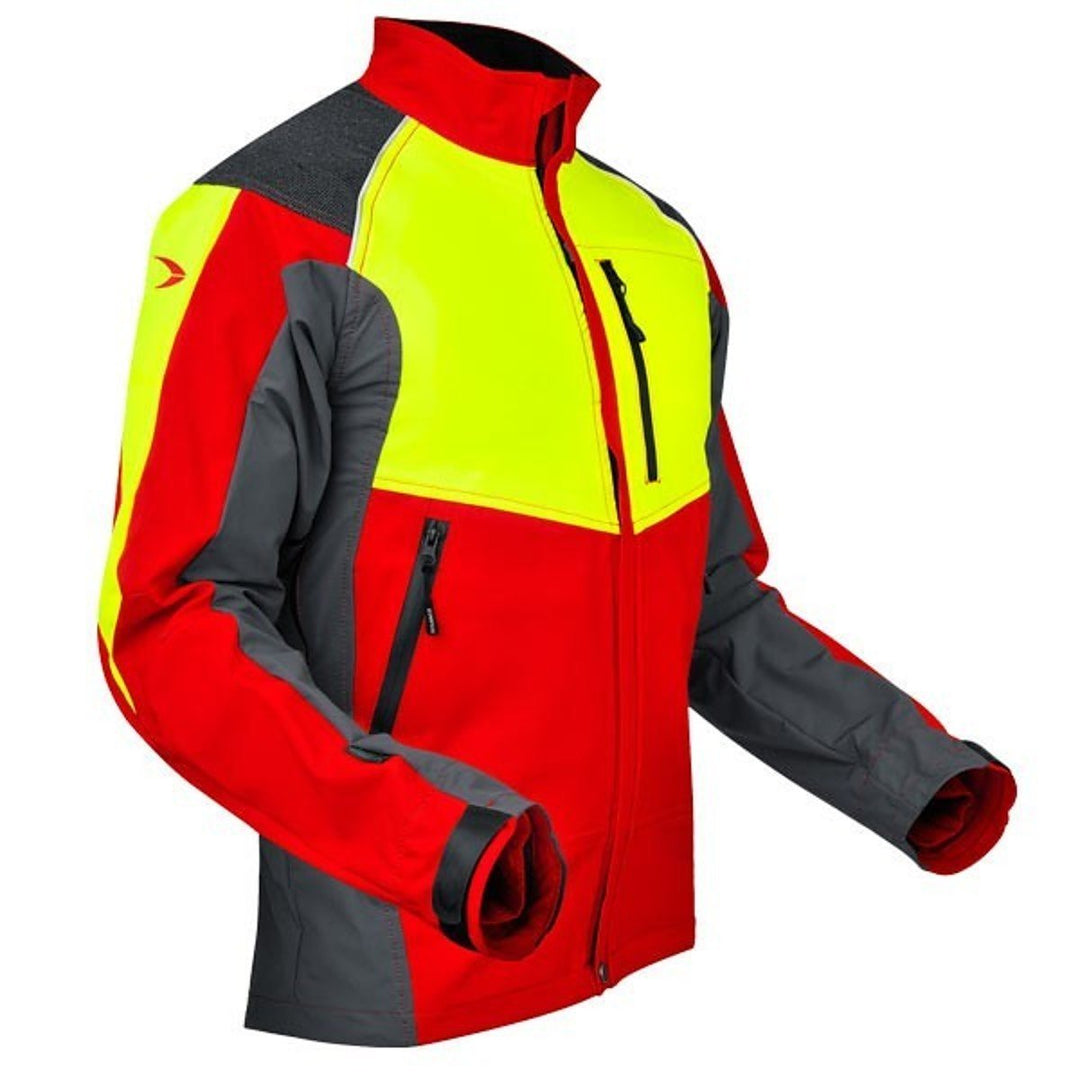 Pfanner 105544/M Forstjacke Ventilation Grösse M in rot/gelb/grau, M