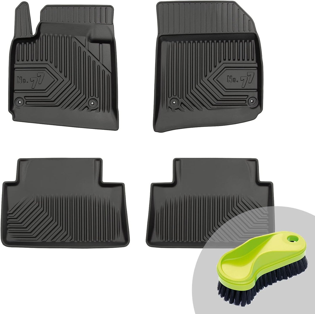 FROGUM No.77 Gummimatten Ganzjahresset von Auto Fussmatten Autofussmatten für Citroën C5 II 2008-201