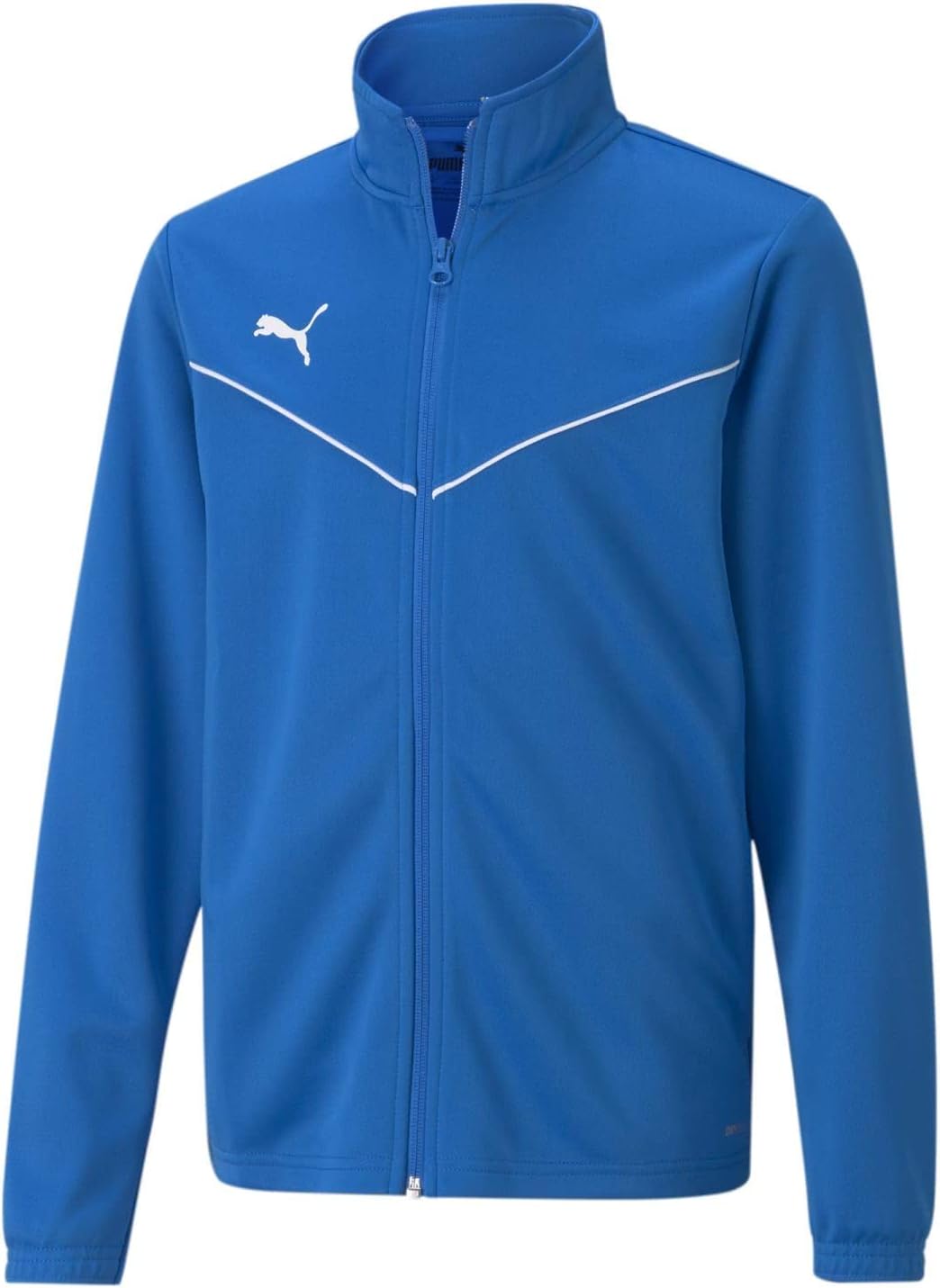 PUMA Teamrise Training Poly Jacket Jr Sweatshirt 164 Electric Blue Lemonade, 164 Electric Blue Lemon