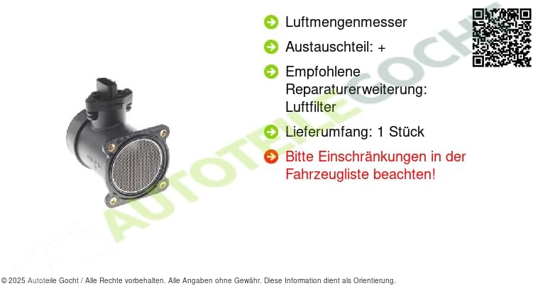 BOSCH 0986280232 Luftmassenmesser
