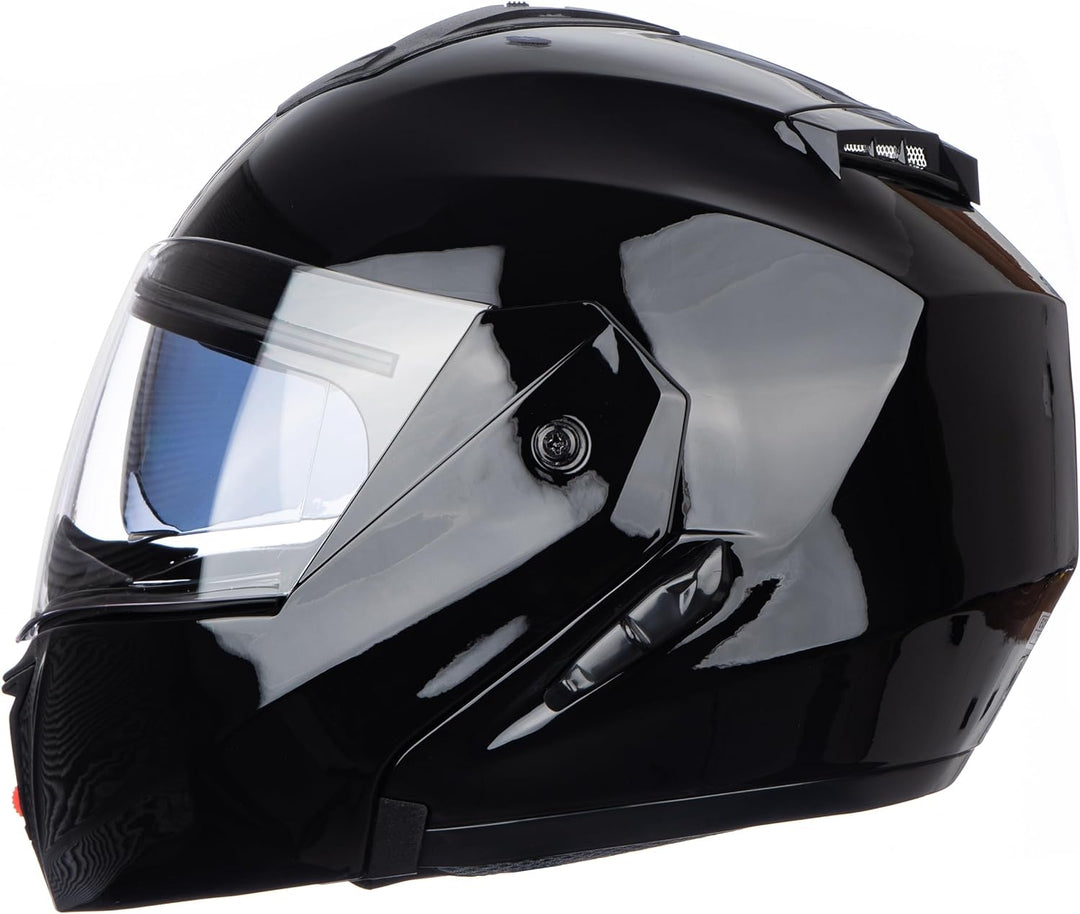 Helm für Motorräder Full-Face Motorcycle Helmet Tragbarer Integralhelme Flip-up Motorradhelm Zertifi