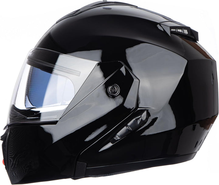 Helm für Motorräder Full-Face Motorcycle Helmet Tragbarer Integralhelme Flip-up Motorradhelm Zertifi