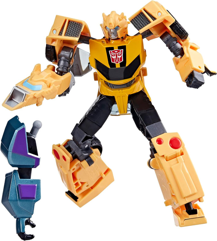 Transformers Spielzeug EarthSpark Deluxe-Klasse Bumblebee, 12,5 cm grosse Action-Figur, Roboterspiel