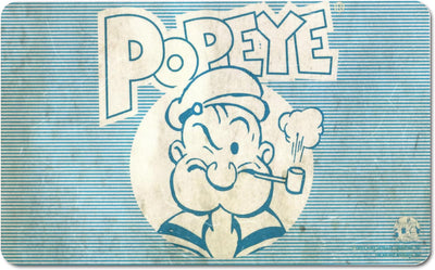Popeye der Seemann Frühstücksbrettchen Set - vier Frühstücksbrettchen im Set - Lizenziertes Original
