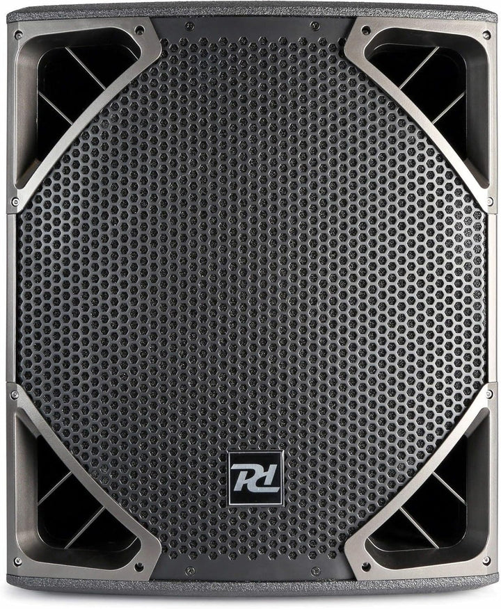 Power Dynamics PD615SA PA Subwoofer aktiv, 15 Zoll 1000 Watt, Bassbox Subwoofer Verstärker eingebaut