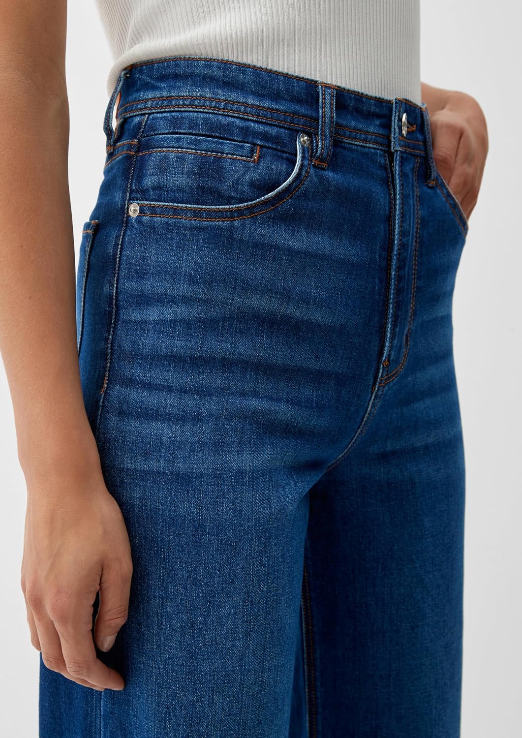s.Oliver Jeans Suri/Regular Fit/Super High Rise/Wide Leg 42W / 32L 55z4, 42W / 32L 55z4