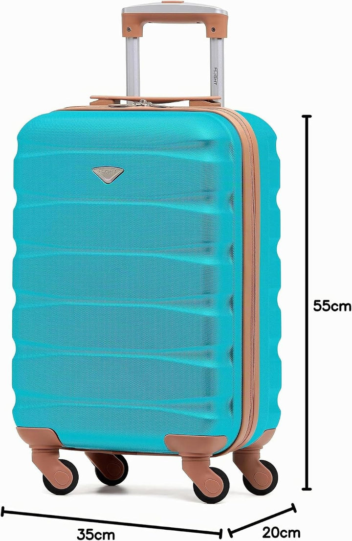 Flight Knight ABS-Hartschalenkoffer Kabinen- und Handgepackoptionen, die fur uber 100 Fluggesellscha