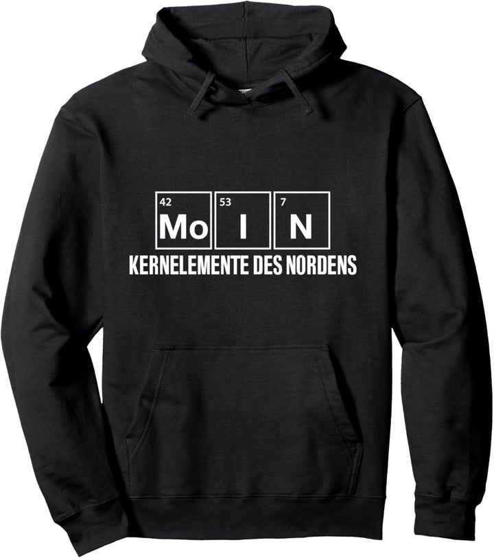 Moin Moinsen Norddeutsch Moin ihr Spacken Moin Möwe Digga Pullover Hoodie