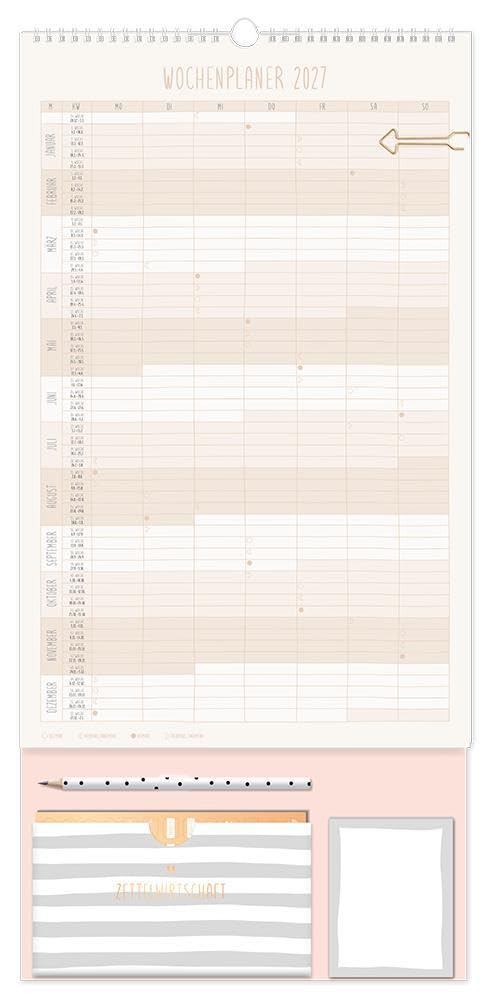 Premium-Familienplaner 2026: Familienplaner, Kalender