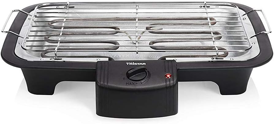Tristar BQ-2813 Elektrogrill, 37 x 21 cm, 2000 Watt