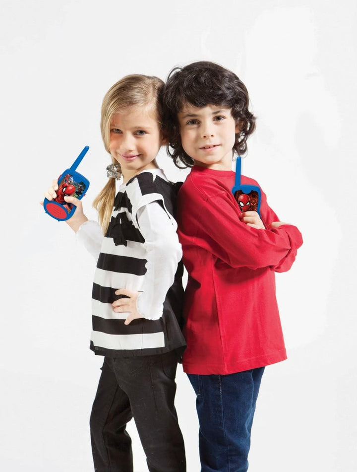 Lexibook, Spider-Man, Talkie-Walkies 200m, Kommunikationsspiel für Kinder, 2 Kommunikationskanäle, G