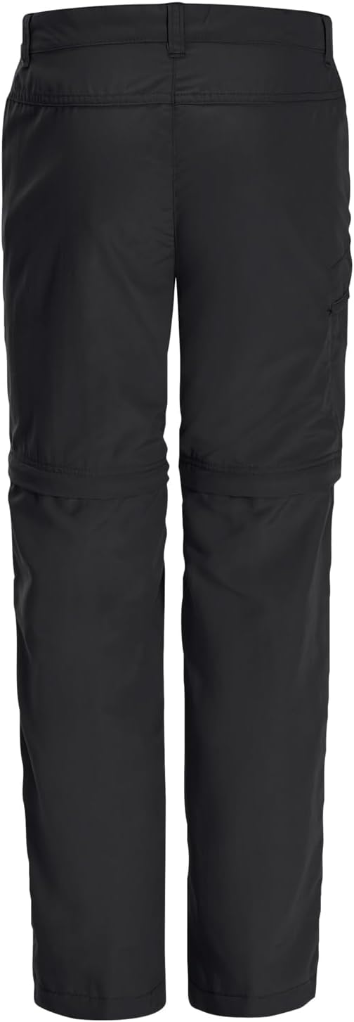 Jack Wolfskin Unisex Kinder Wanderhose Safari Zip Off Pants K 104 Schwarz, 104 Schwarz