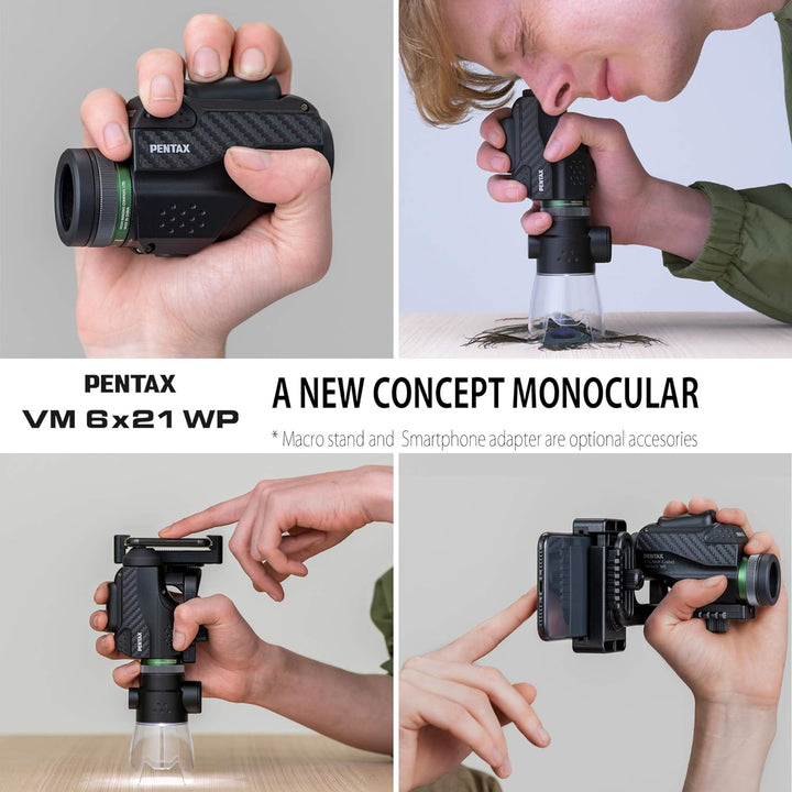 PENTAX Monoculares Fernglas VM 6x21 WP, Monoculares