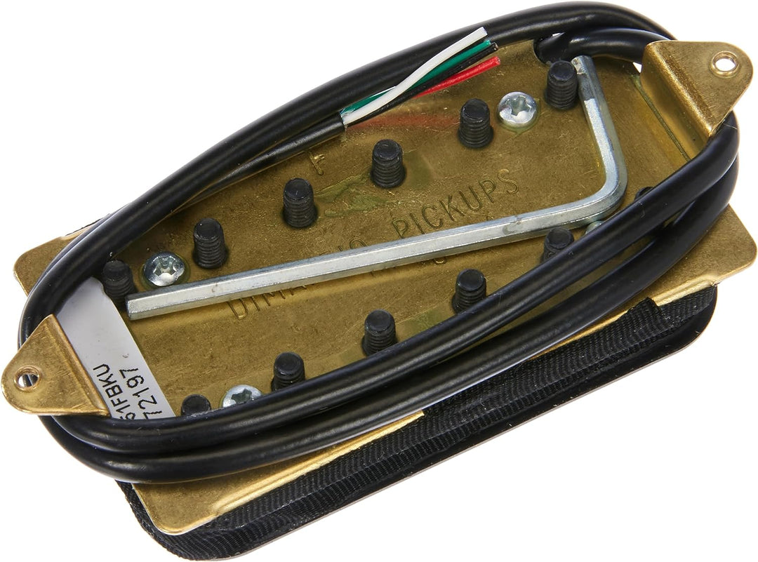 DiMarzio DP151FBK PAF Pro Series - F Spaced - Black Schwarz PAF Pro, Schwarz PAF Pro