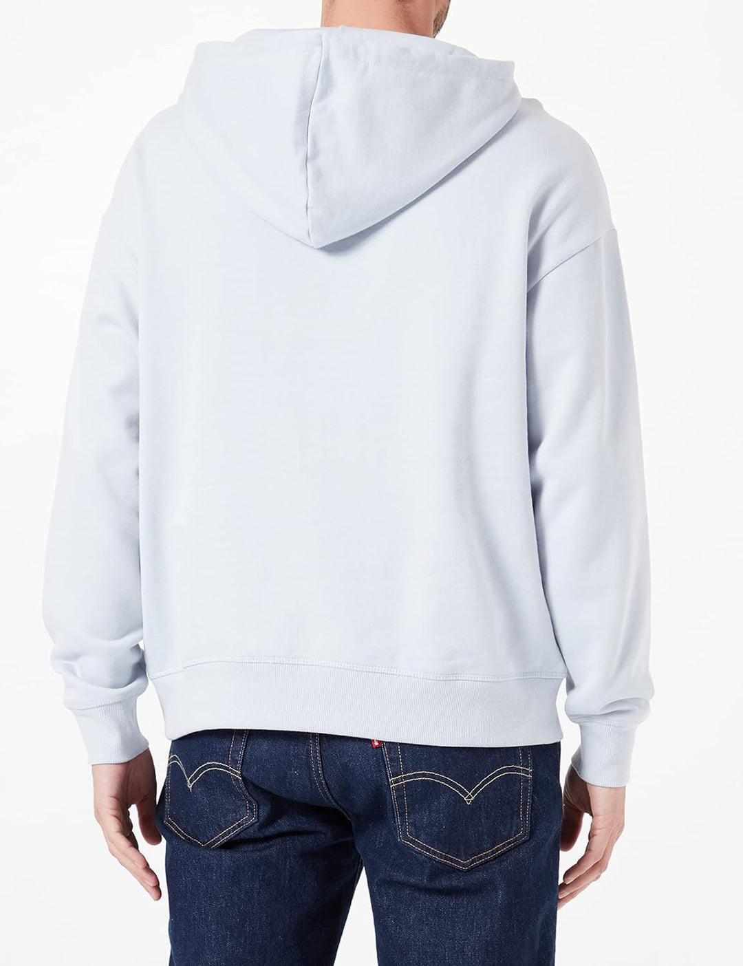 MUSTANG Herren Langarm-Sweatshirt Hoodie 5XL Graue Morgendämmerung, 5XL Graue Morgendämmerung