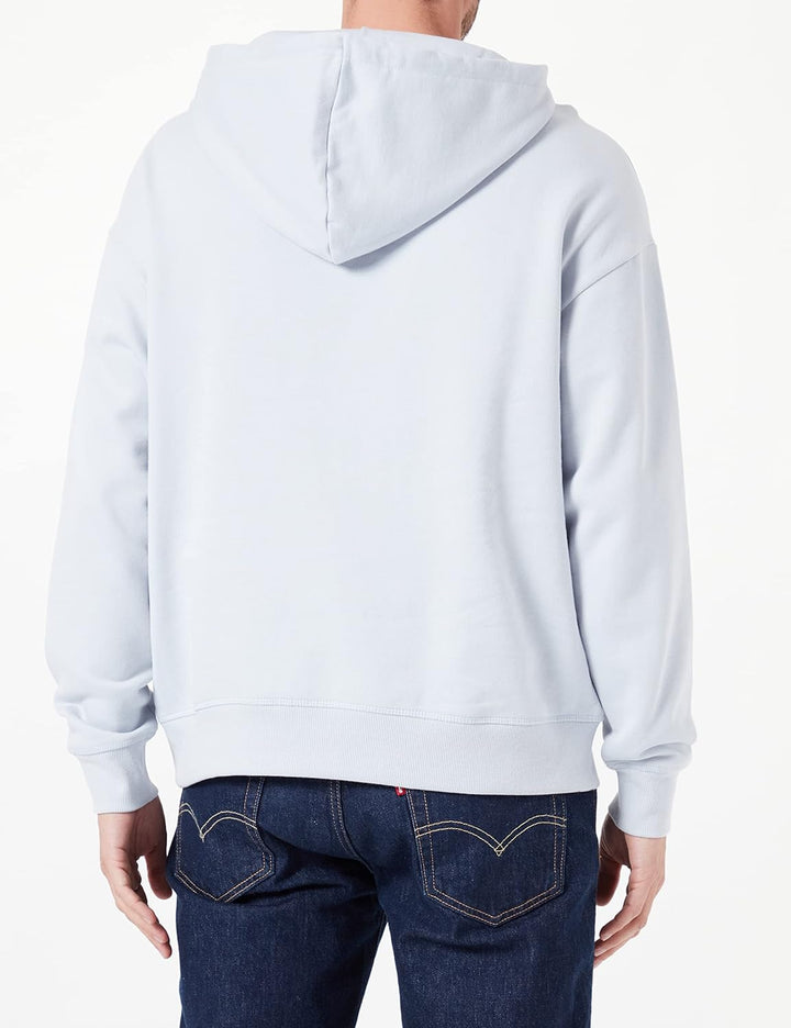 MUSTANG Herren Langarm-Sweatshirt Hoodie 5XL Graue Morgendämmerung, 5XL Graue Morgendämmerung