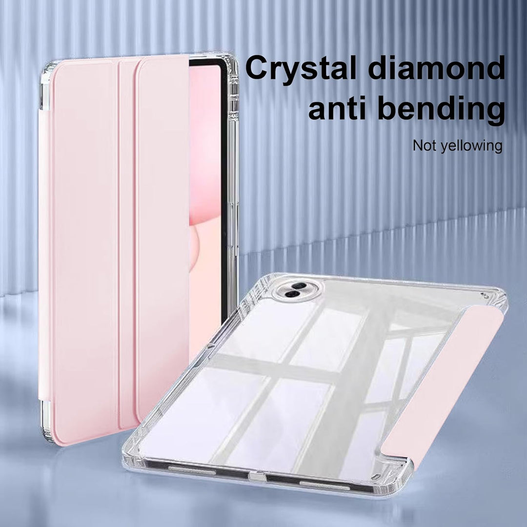 Schutzhülle für Honor Pad 10 Zoll mit Stifthalter + [1 Stück] Hartglas-Displayschutz, transparente S